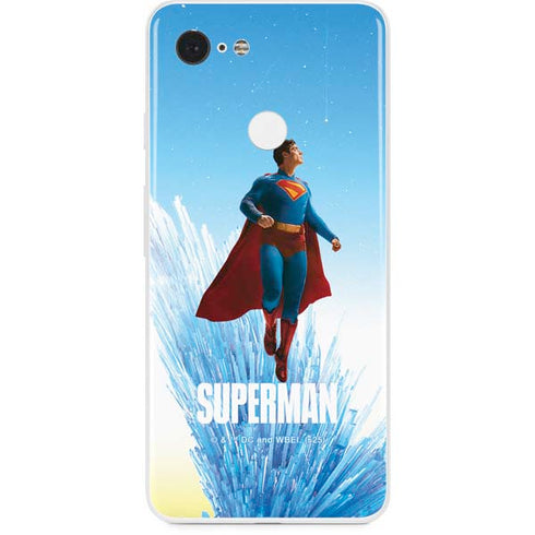 Superman 2025 Fortress of Solitude Classic Rise Google Pixel 3 Skin